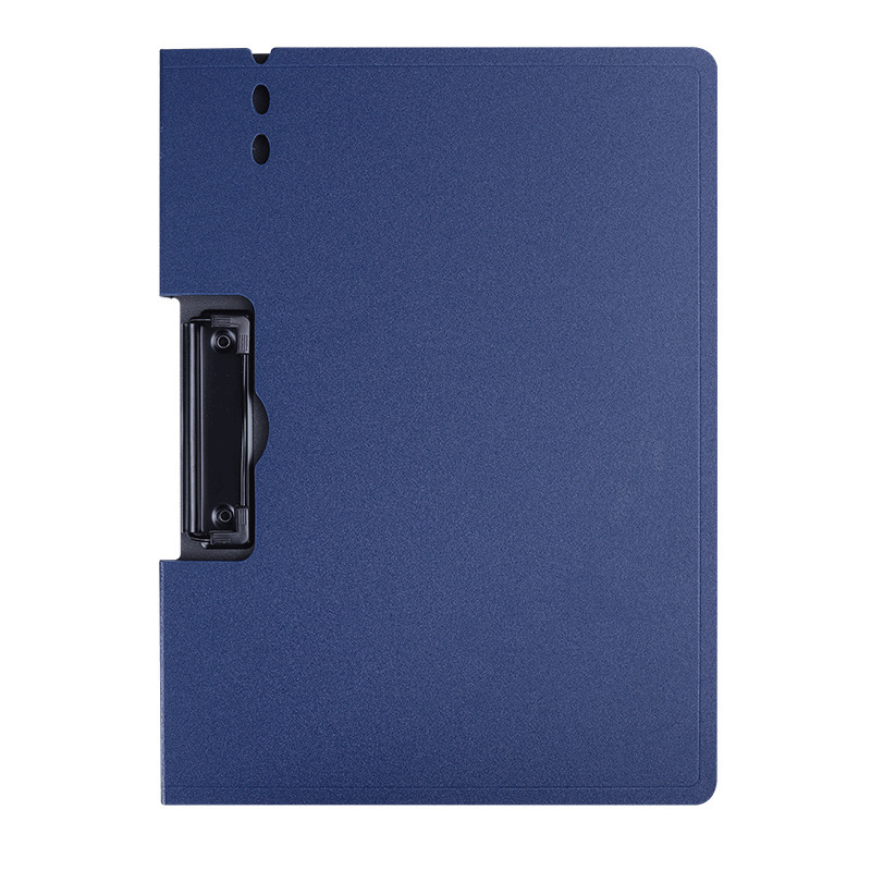 new design A4 folder board horizontal and vertical data report handout file double clip multi-function student document folder