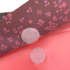 Factory wholesale PP Storage A4 Size Test Paper Button Date File Document Bag School Products
