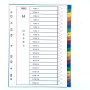Strong compatibility  pages A4 Index Divider paper index divider  Classification expert