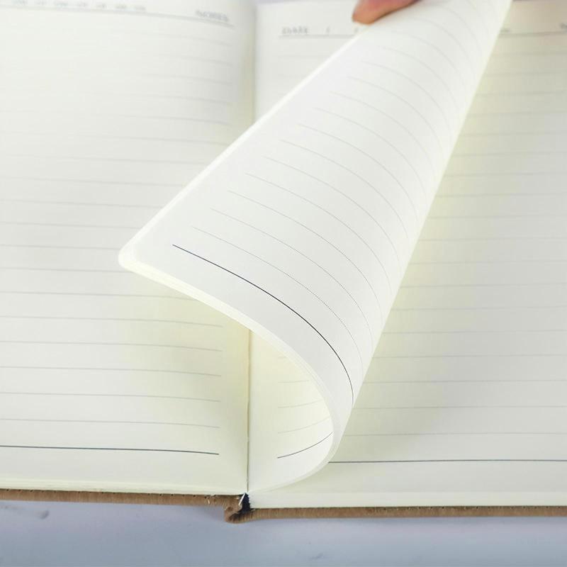Factory Novel  A5 Pu cover Hardcover Notebook Notepad for business