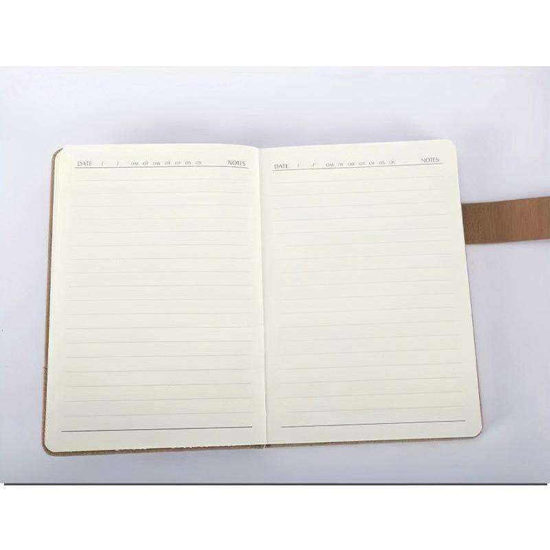 Factory Novel  A5 Pu cover Hardcover Notebook Notepad for business