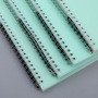 High quality 80 sheets PP cover customizable A4,A5,B5,A6 spiral binding notebook