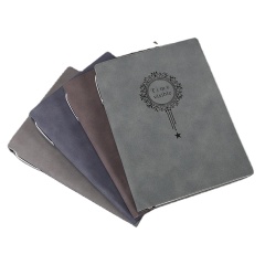 Thickened Business Notepad Notebook Creative PU Leather Hardcover Diary Soft Leather Gift Reusable Refillable Leather Journal