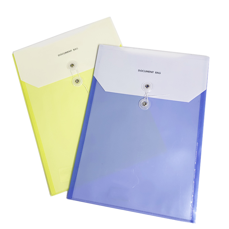 new design Multicolor high quality durable student stationery envelope bag folder