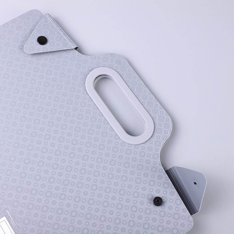Wholesale A4 size 5 pocket expanding file folder custom zipper expanding file folder