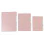 Divider 4 color memo loose leaf replacement core classification page notebook separate inner core label