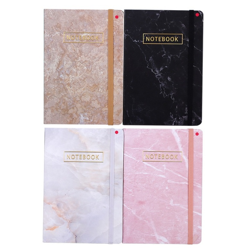 Creative trend Marbling paper cover  hardcover A5 notebook