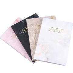 Creative trend Marbling paper cover  hardcover A5 notebook