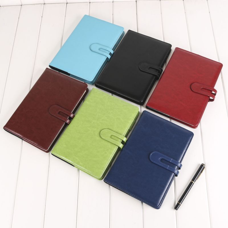 Journal 6 Ring loose leaf  A5  PU Leather softcover Business notebook