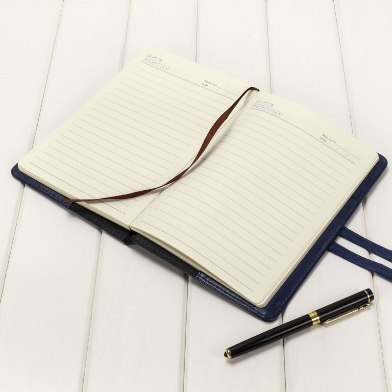 Journal 6 Ring loose leaf  A5  PU Leather softcover Business notebook