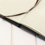 Journal 6 Ring loose leaf  A5  PU Leather softcover Business notebook