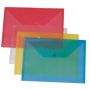 A4 Document Bag L Shape PP Plastic File Folder Printing File Transparent Single Page Clip PP Plastic File Folder
