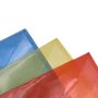 A4 Document Bag L Shape PP Plastic File Folder Printing File Transparent Single Page Clip PP Plastic File Folder