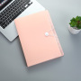 Color A4 PVC Plastic Pocket Expandable File Organizer Filling Folder For Office School Supplies