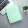 Color A4 PVC Plastic Pocket Expandable File Organizer Filling Folder For Office School Supplies