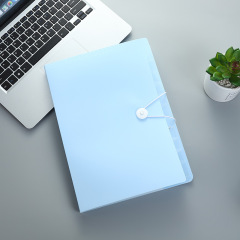Color A4 PVC Plastic Pocket Expandable File Organizer Filling Folder For Office School Supplies