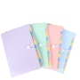 Color A4 PVC Plastic Pocket Expandable File Organizer Filling Folder For Office School Supplies