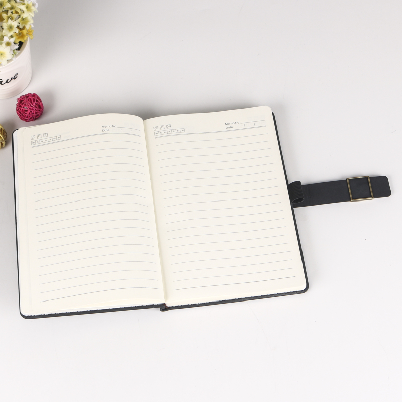 Leaf Notebook Leather Softcover Portable Notebook Summereironary A5 Loose Promotion Travel Journal Leather Diary Soft Cover KH
