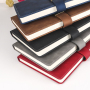 Leaf Notebook Leather Softcover Portable Notebook Summereironary A5 Loose Promotion Travel Journal Leather Diary Soft Cover KH
