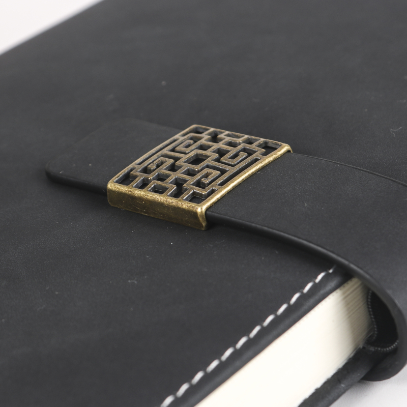 Leaf Notebook Leather Softcover Portable Notebook Summereironary A5 Loose Promotion Travel Journal Leather Diary Soft Cover KH