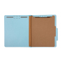 Classification Folder- 100% Recycled, 1 Divider, 2 Embedded, Letter, Document bag