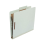 Classification Folder- 100% Recycled, 1 Divider, 2 Embedded, Letter, Document bag