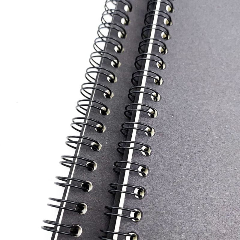 High Quality Wholesale eco friendly promotional small A5, B5 custom print Kraft paper cover note books