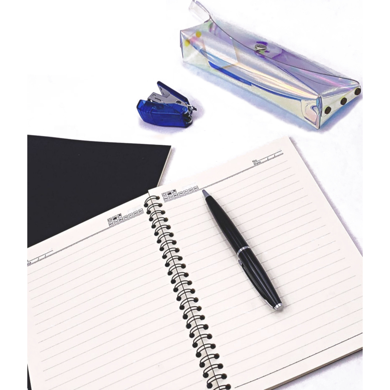 High Quality Wholesale eco friendly promotional small A5, B5 custom print Kraft paper cover note books
