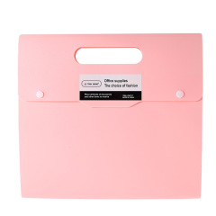 Multi-color documents safety bag waterproof wholesale office supplies pp folder custom a4 paper file folder