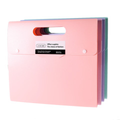Multi-color documents safety bag waterproof wholesale office supplies pp folder custom a4 paper file folder