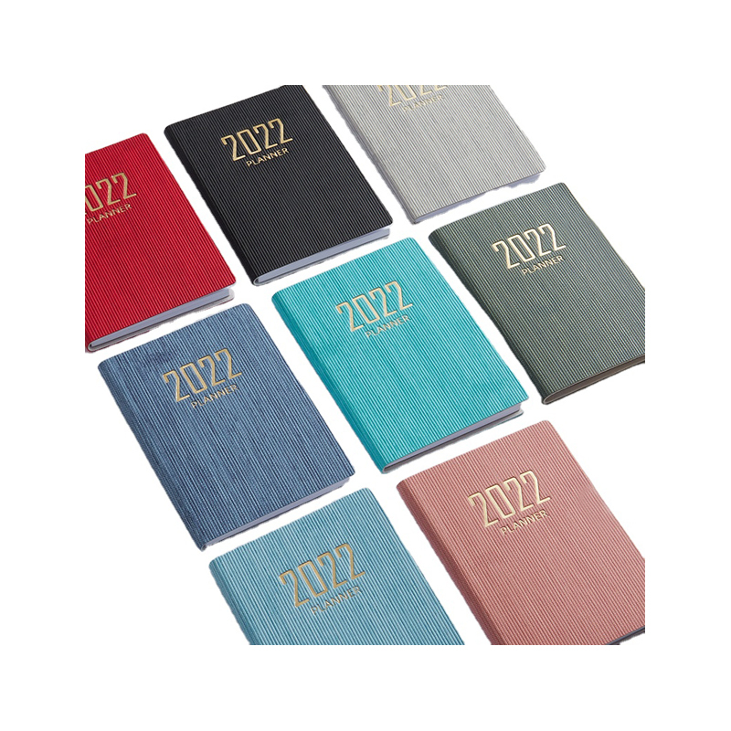  schedule PU cover A7 daily plan notebook planner