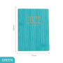  schedule PU cover A7 daily plan notebook planner