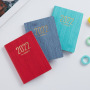  schedule PU cover A7 daily plan notebook planner