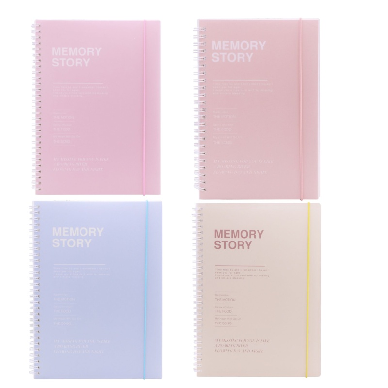Factory New 2023 A4 spiral Notebook,pp cover notebooks for girls