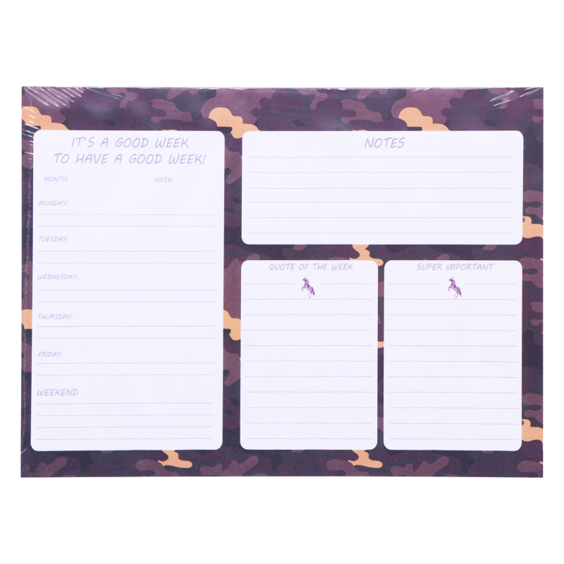 New design office students daily weekly planner notebook simple design notebook