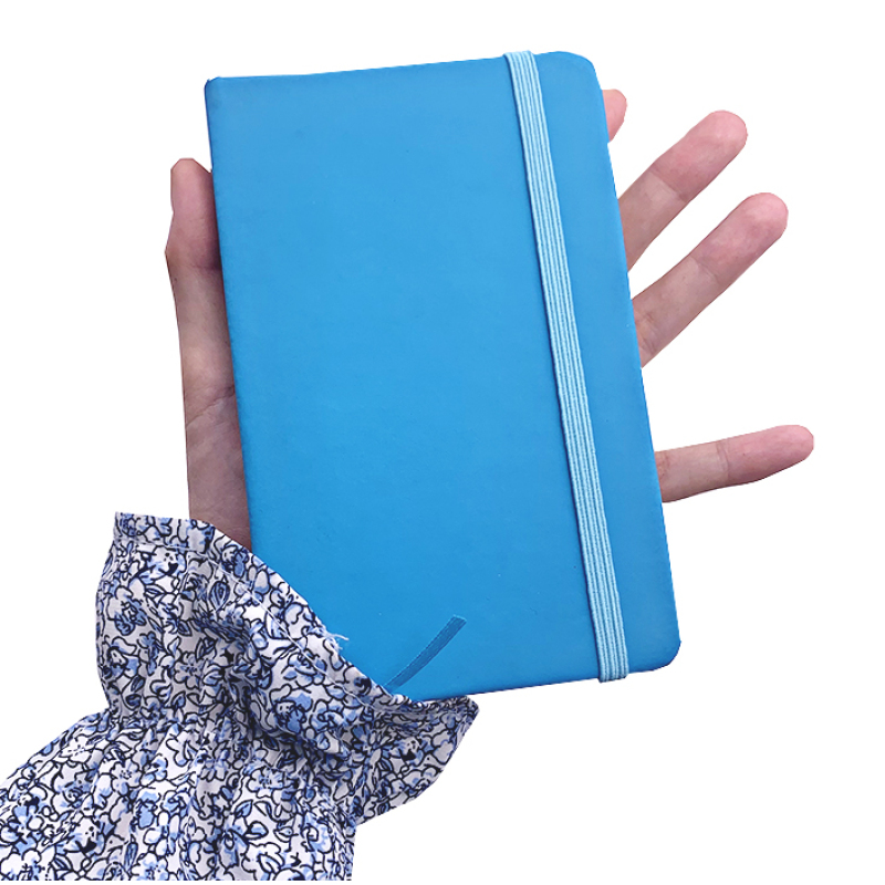 Customizable Academic Diary A5 A6 B5 Elastic band PU leather Hardcover agenda Planner Journal Notebook