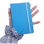 Customizable Academic Diary A5 A6 B5 Elastic band PU leather Hardcover agenda Planner Journal Notebook