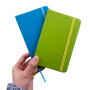 Customizable Academic Diary A5 A6 B5 Elastic band PU leather Hardcover agenda Planner Journal Notebook
