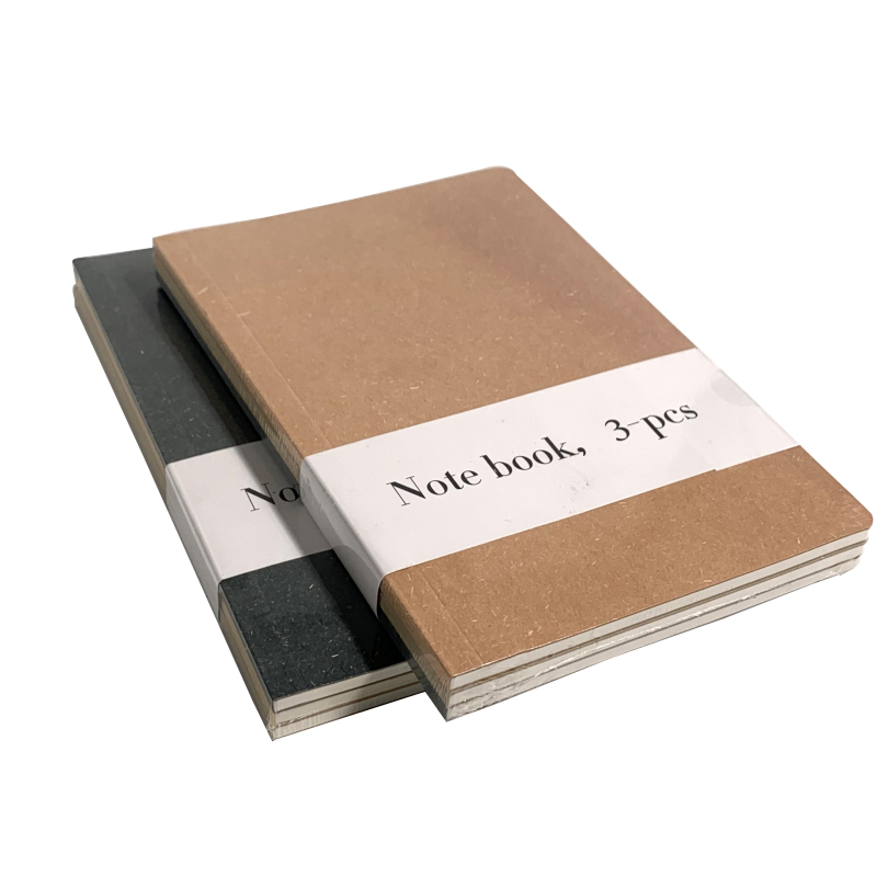 Factory A4 A5 Kraft Paper Cover Blank Sketchbook Paperback  Notebook
