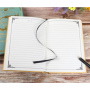 A5 Custom Hardback Traveler Journal Notebook Diary Students Carry Notepad Magic Vintage Notebook
