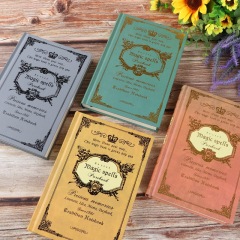 A5 Custom Hardback Traveler Journal Notebook Diary Students Carry Notepad Magic Vintage Notebook
