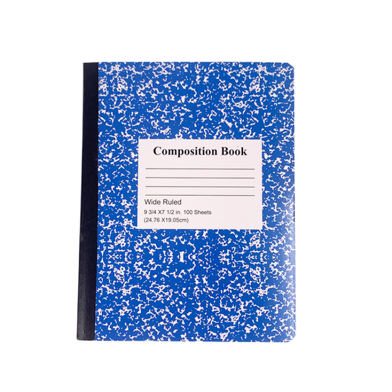 American School Supply 100 Sheets Hardcover Marble Composition Stationery Notebooks