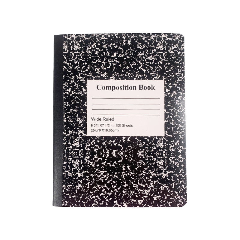 American School Supply 100 Sheets Hardcover Marble Composition Stationery Notebooks