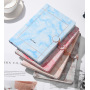 Factory Marblea pattern  PU cover metal magnetic buckle notebook Hardcover