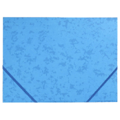 Folder Rubber Band Folder Marble Pattern Student File Bag Office Storage Bag