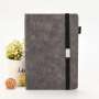 Factory A5 elastic band metal plate mounted notebook student diary Notepad