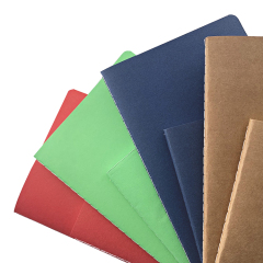 Factory Wholesale cheap good writing full color lined softcover office supplies notebook