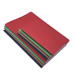 Factory Wholesale cheap good writing full color lined softcover office supplies notebook