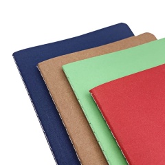 Factory Wholesale cheap good writing full color lined softcover office supplies notebook