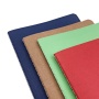 Factory Wholesale cheap good writing full color lined softcover office supplies notebook